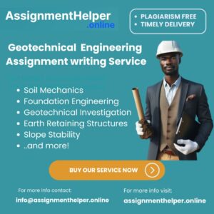 Geotechnical Engineering Assignment Writing Services