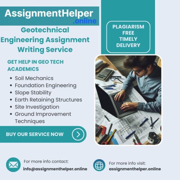 Geotechnical Engineering Assignment Writing Service