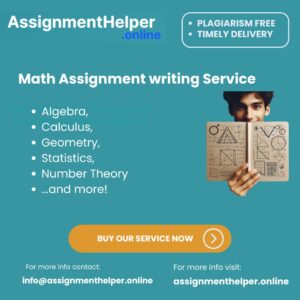 Mathematics Assignment Writing Services