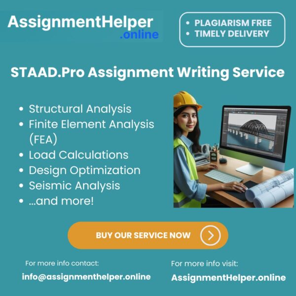 STAAD.Pro Assignment Writing Service by assignmenthelper.online