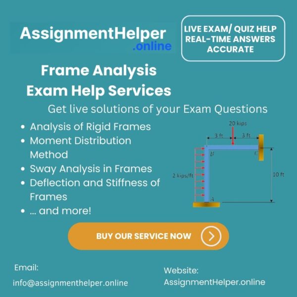 Frame Analysis Exam Help Service