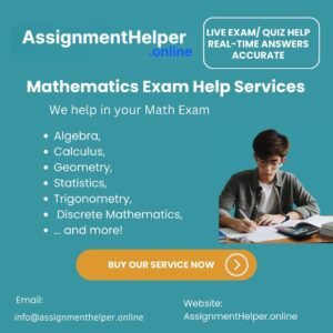 Mathematics Exam Help Services