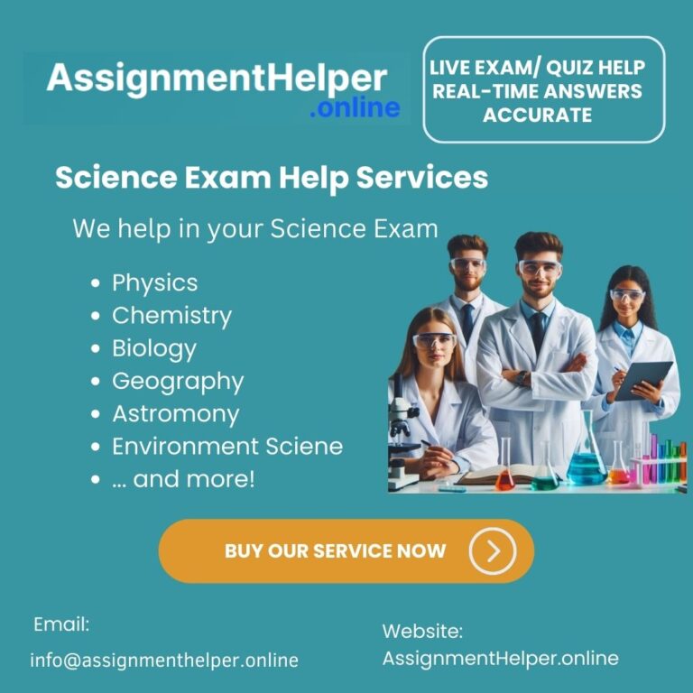 Science Exam Help Services