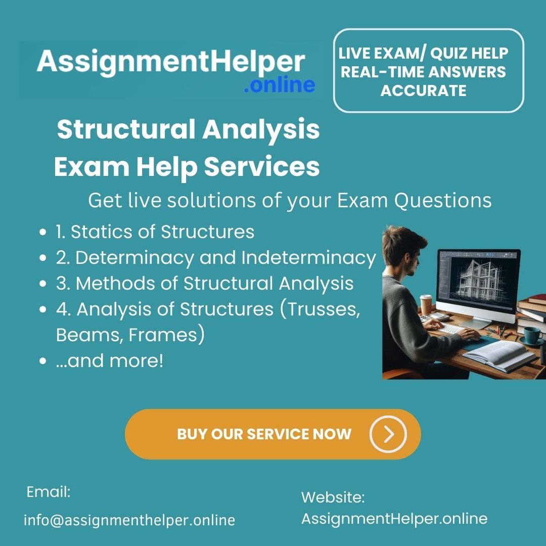 Structural Analysis Exam Help Services